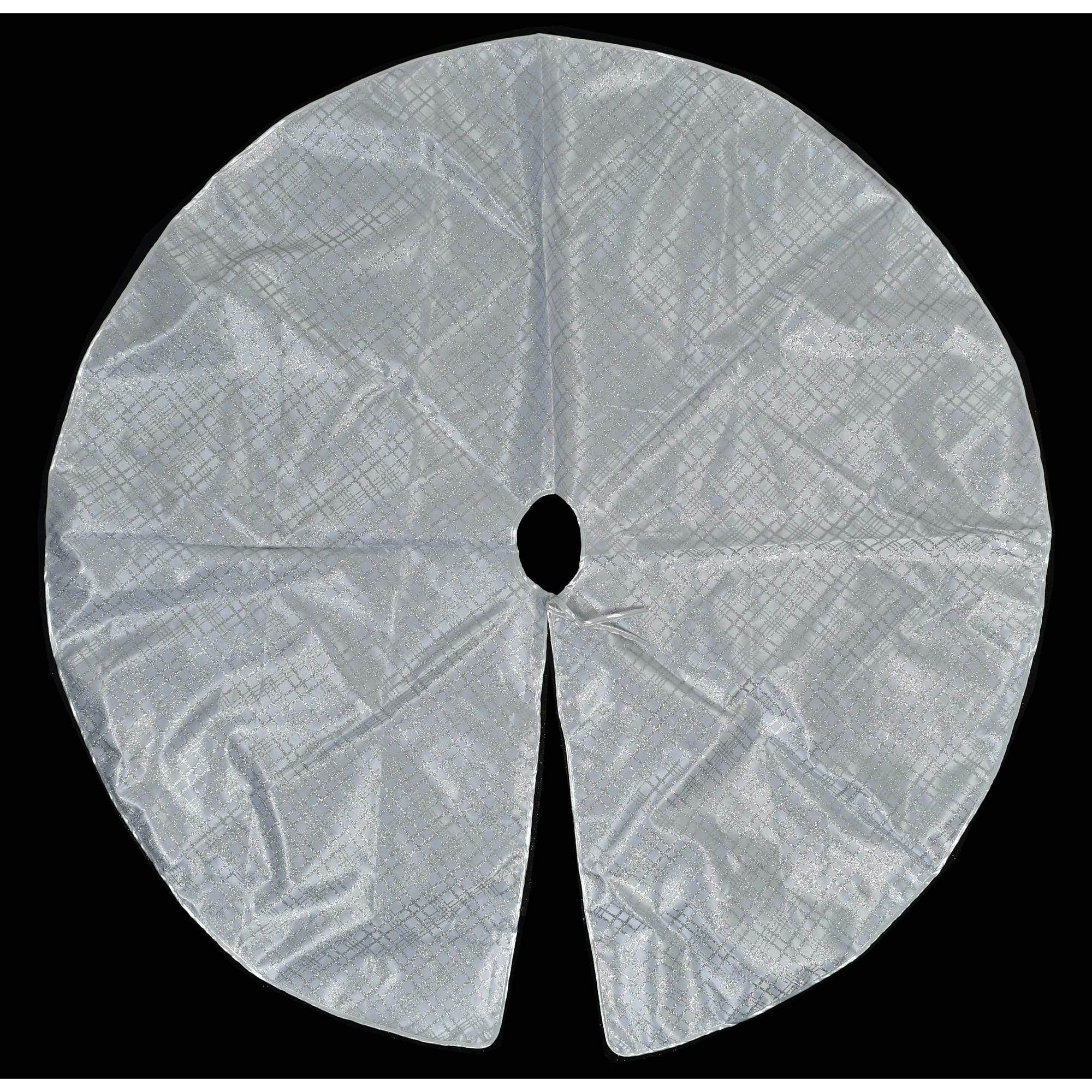 TREE SKIRT WITH GLITTER PRINTI - 201-8900056