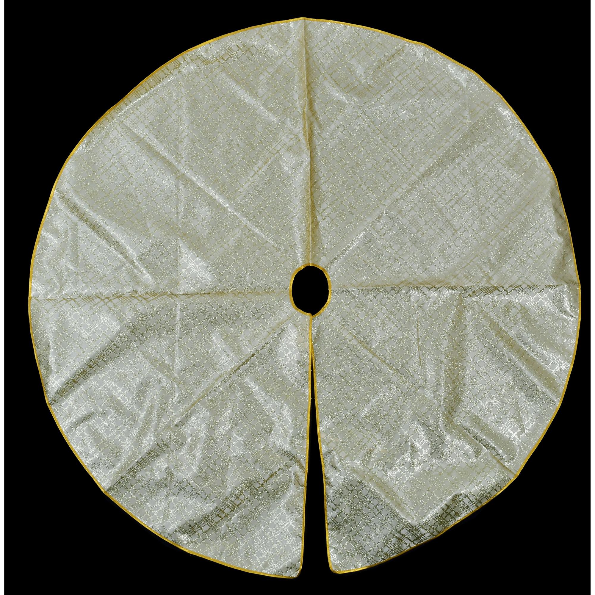 TREE SKIRT WITH GLITTER PRINTI - 201-8900060