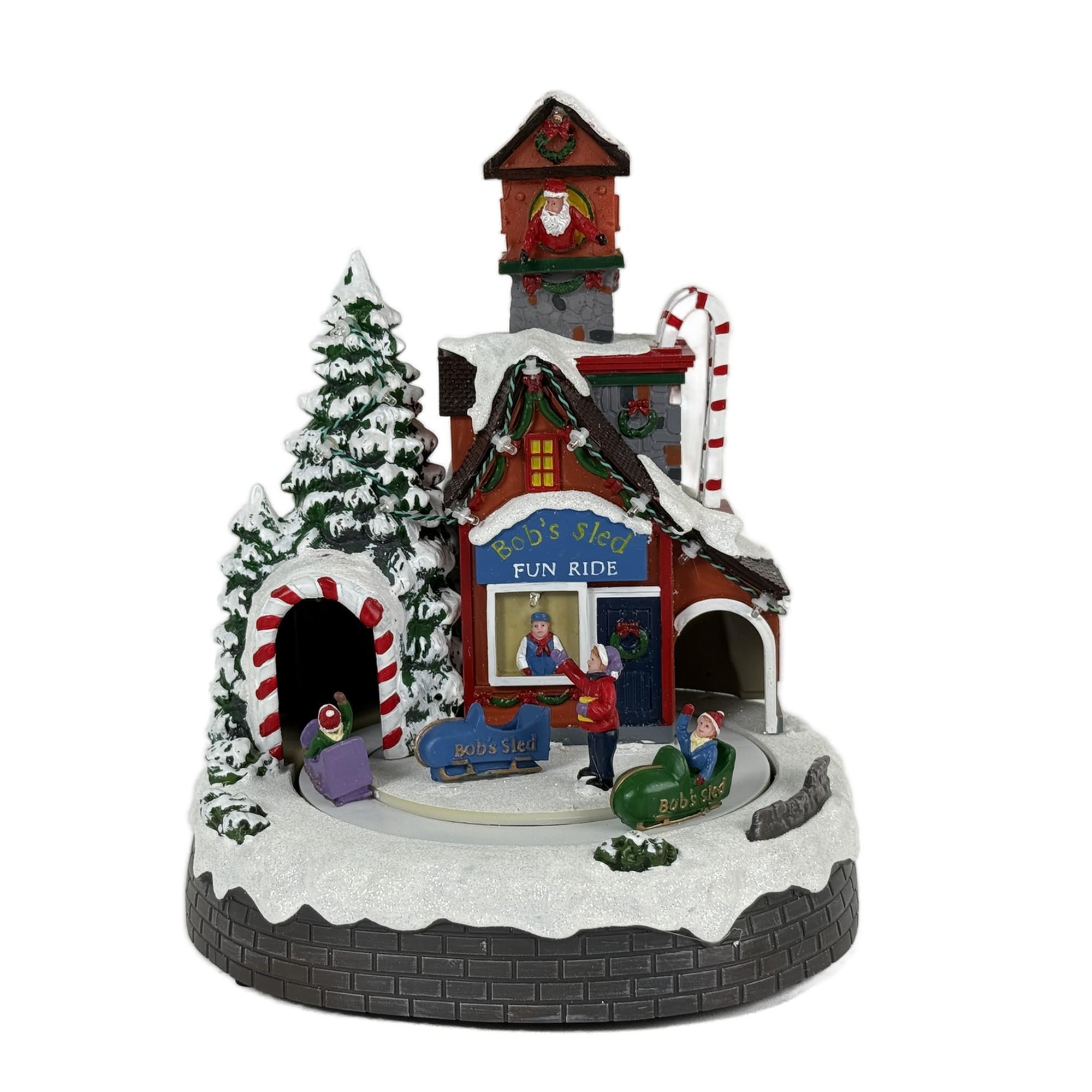 PLASTIC BOB'S SLED W/LED LIGHT - 201-9500115U