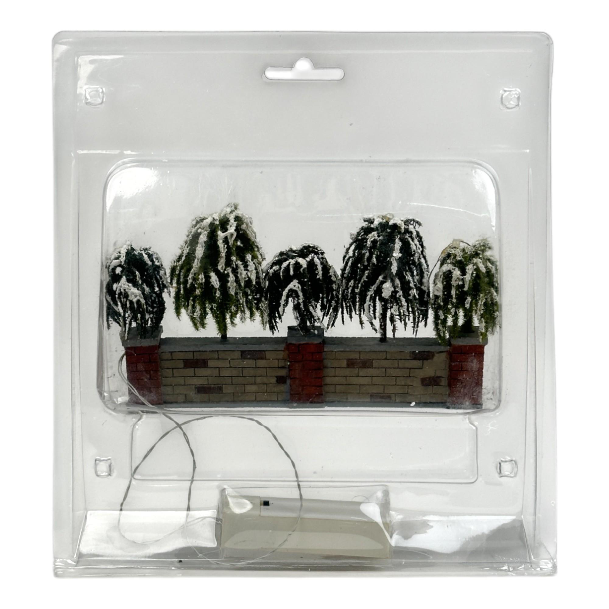 POLY STONE WITH LIGHTED TREE2AA BATTERIES OPERATED NOT INCLU - 201-9700184B