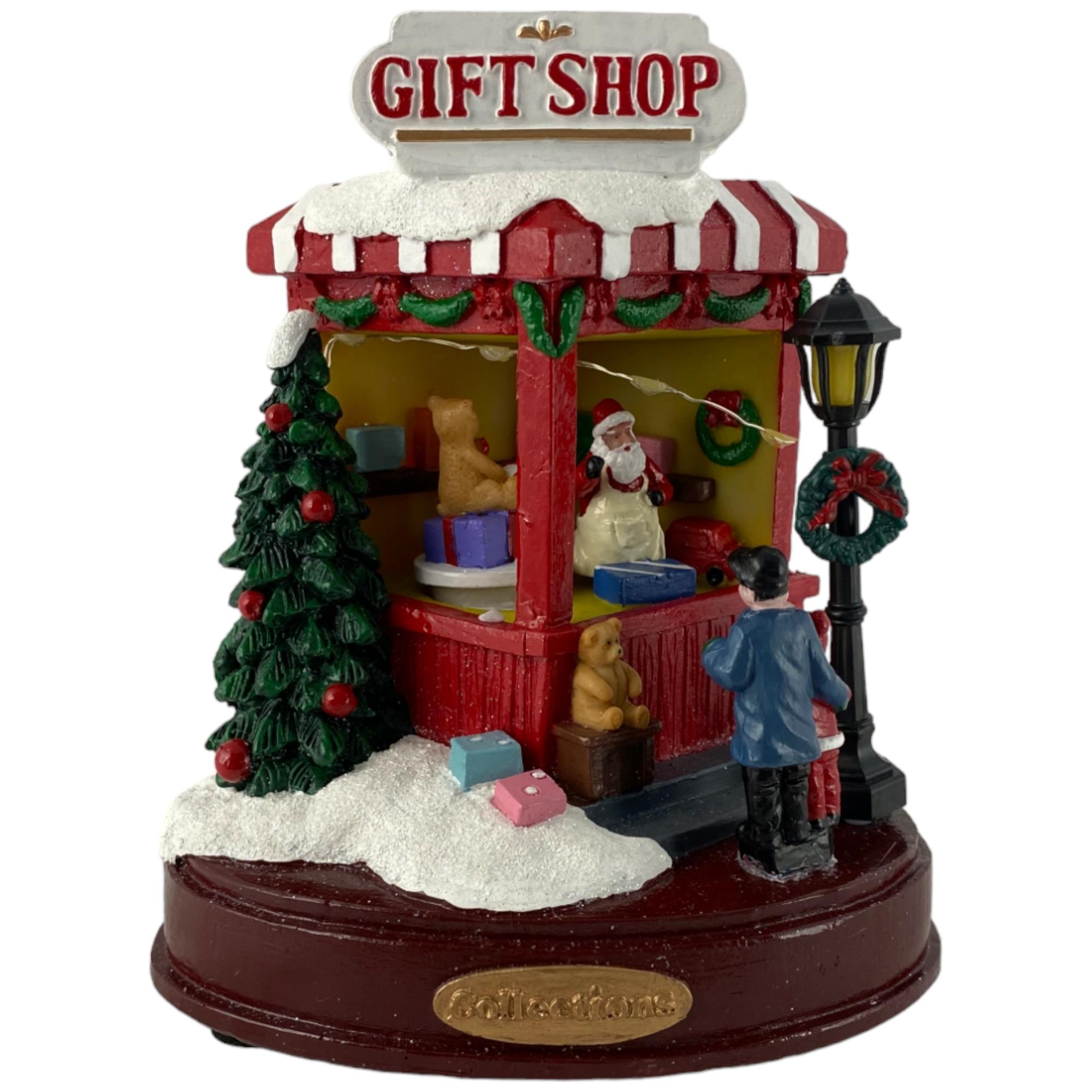 XMAS GIFTS SHOP WITH LED LIGHTAND MOVING GIFTS FUNCTION.
RE - 201-9800035