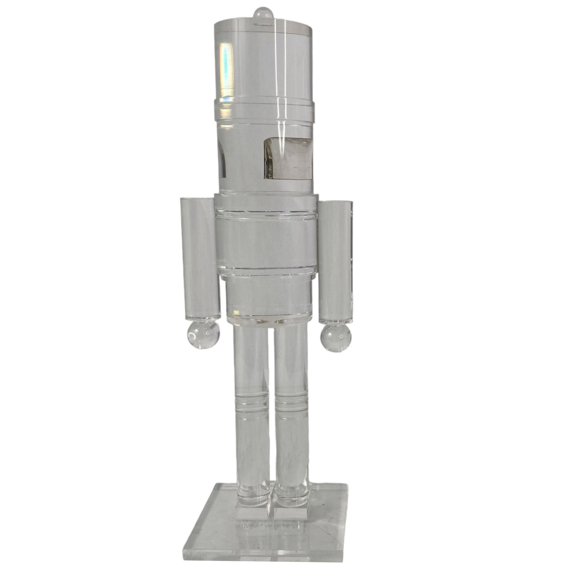 ACRYLIC NUCRACKER 30CM HEIGHT - 202-0700002
