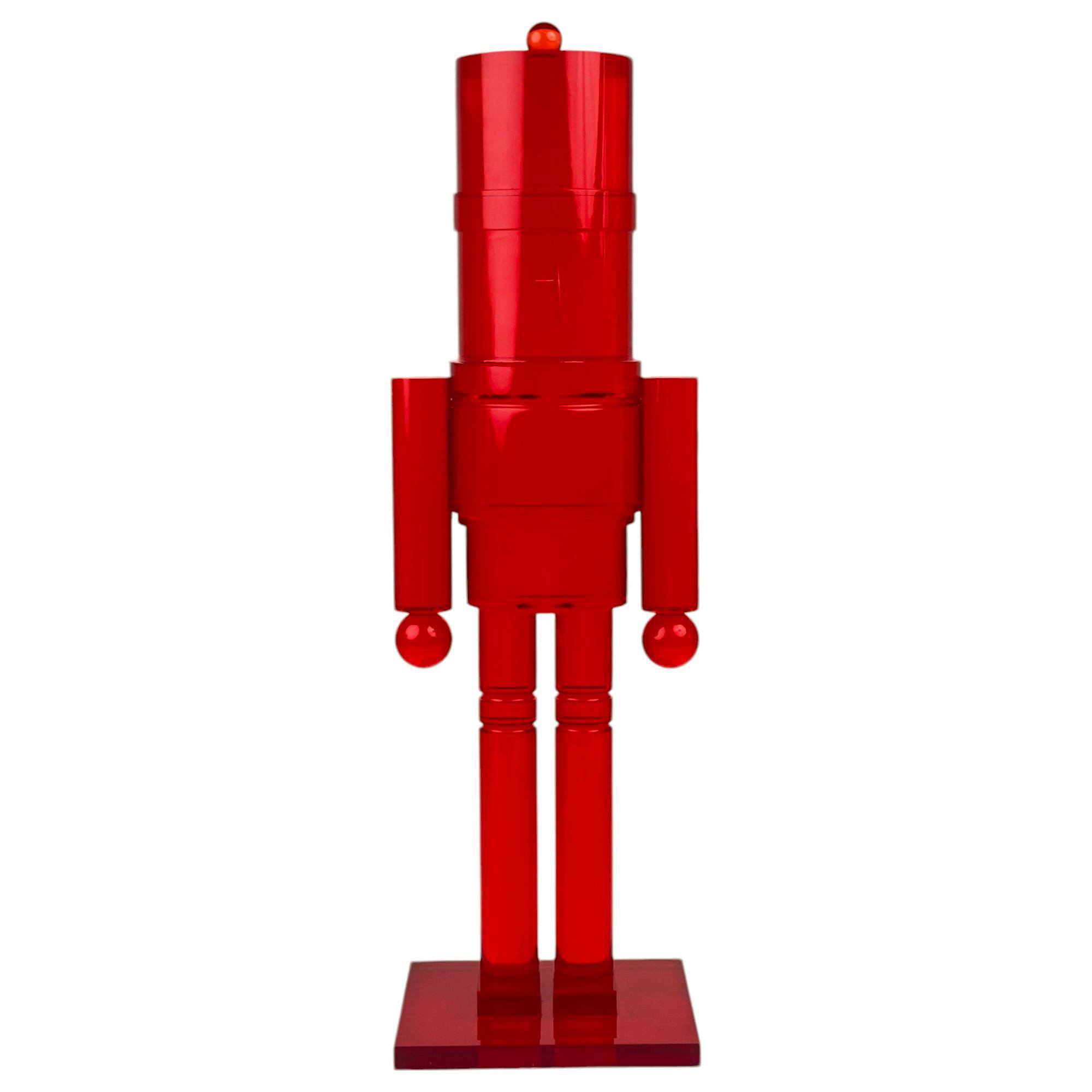 ACRYLIC NUCRACKER 30CM HEIGHT25MM THICKNESS - 202-0700005