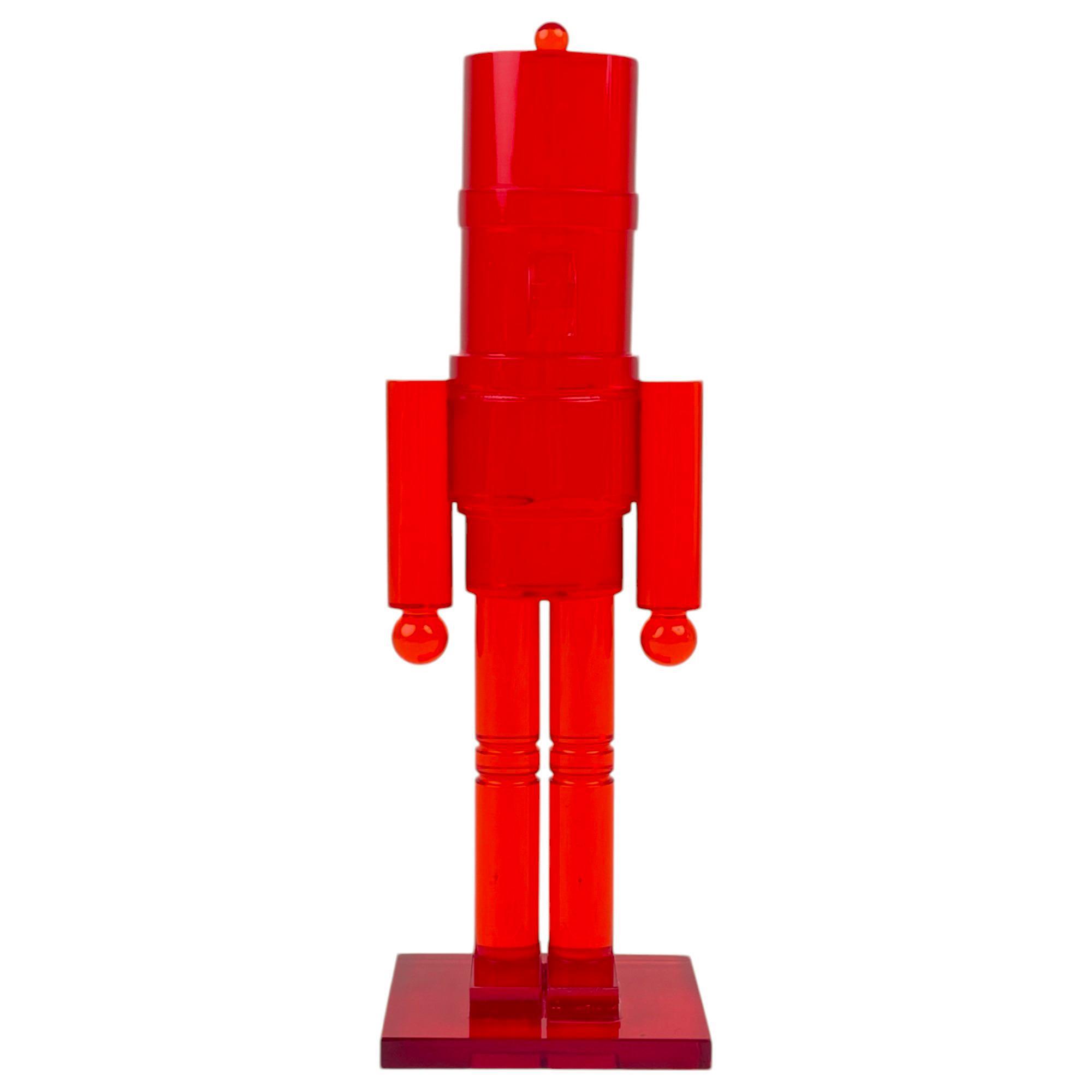 ACRYLIC NUCRACKER 22CM HEIGHT - 202-0700006