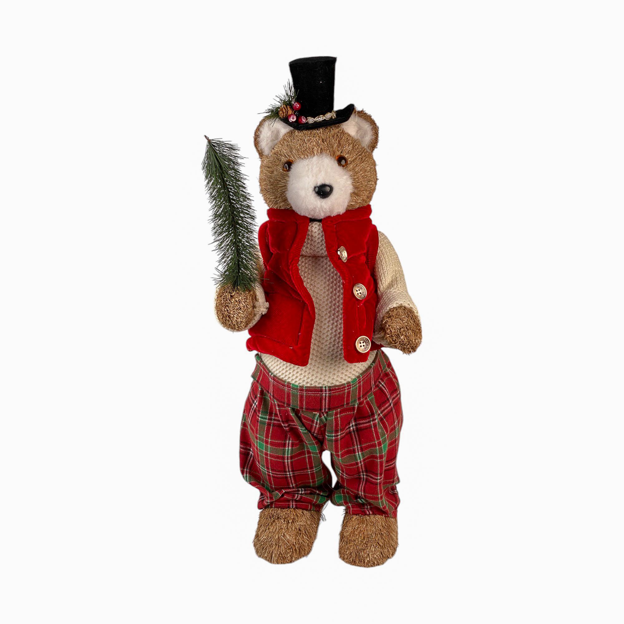 URSO DE DECORAÇÃO 25X28X67 CM - 202-2400030