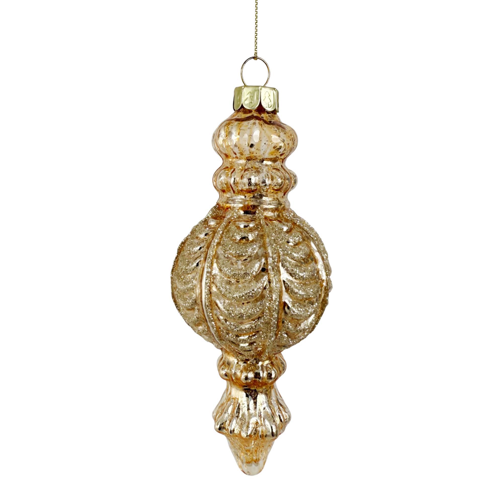 FINIAL DE VIDRIO COLG. 6X6X15C - 202-3400074