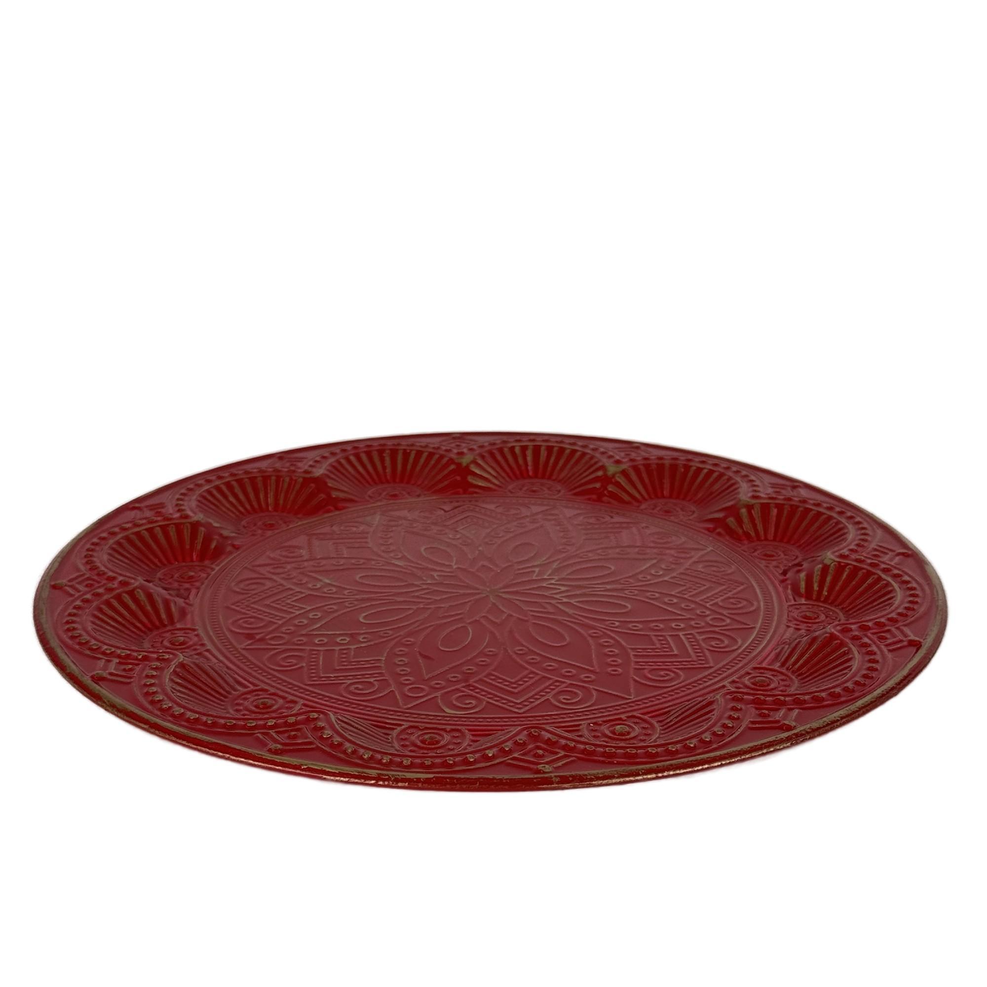 PLATO METALICO 24CM 24X24X0.7C - 202-4900009