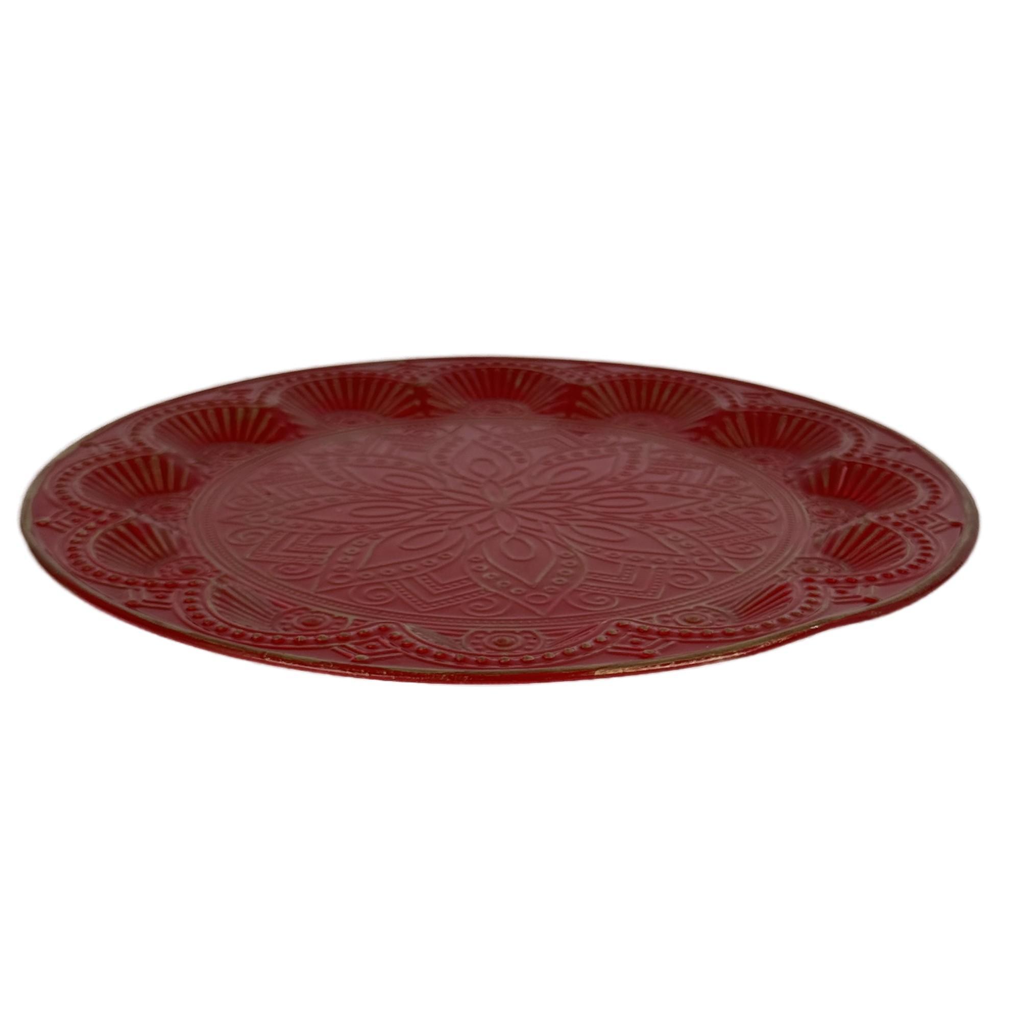 PLATO METALICO 30CM 30X30X1CM - 202-4900011