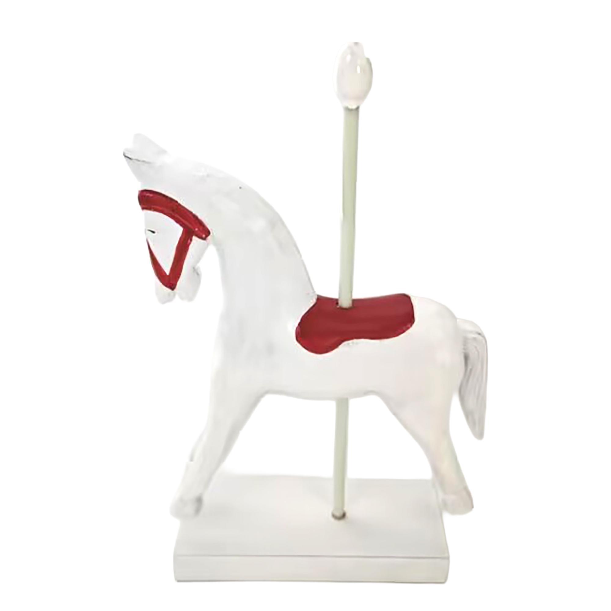 CAVALO DE MADEIRA DECORATIVO 2 - 202-4900131