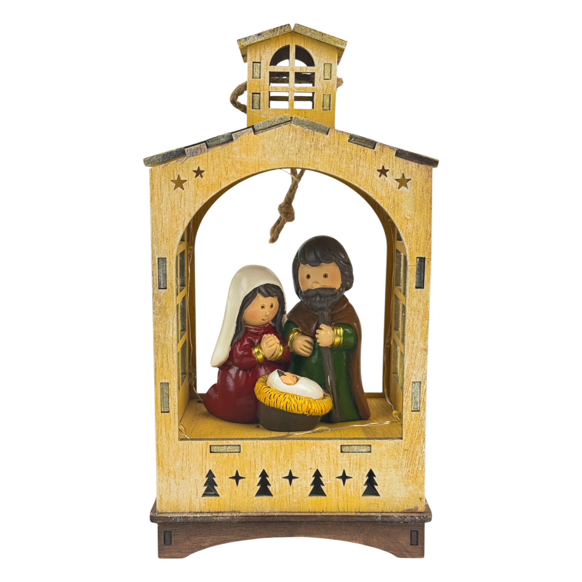 MDF/POLY HOLY FAMILY W/LIGHT (USE 2 PCS 1.5V "AAA" BATTERY N - 202-5400005