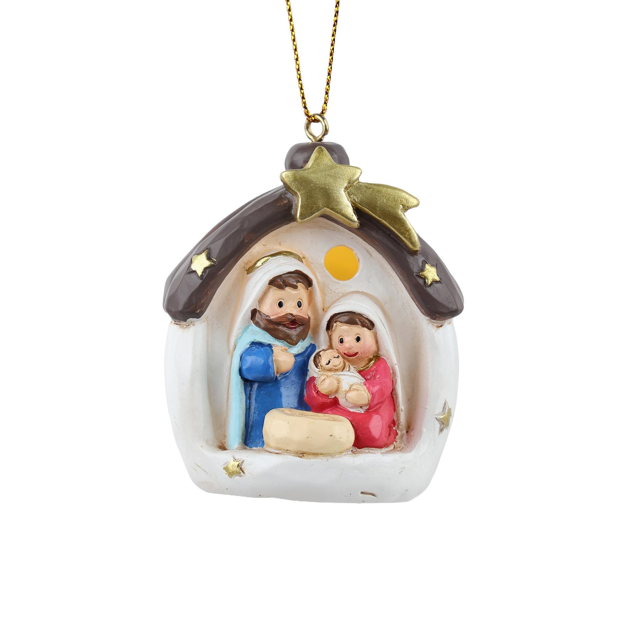 PINGENTE DA SAGRADA FAMÍLIA COM L - 202-5400023B