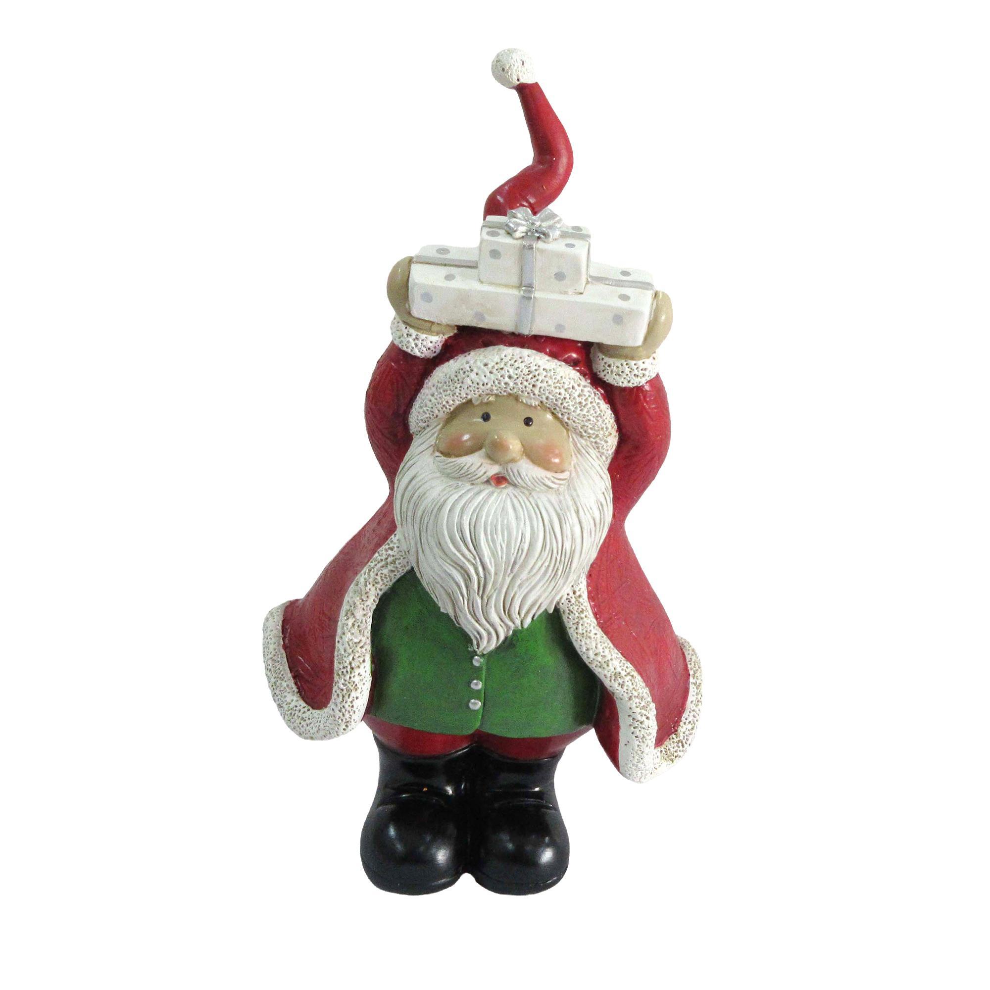 SANTA DECOR 13X9.5X21.5CM - 202-6100006