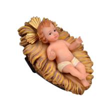 BEBÊ JESUS C/BERÇO 8CM - 028-490523