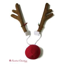 43cm ANTLER & 14cm RED NOSE FO - 043-931780