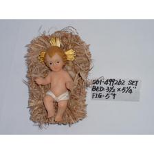 NAV JG BEBÊ JESUS C/BERÇO 2PZ - 061-499262