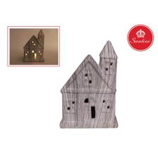 CASA DECOR C/LUZ 6.5X7.5X9.5CM - 068-088340
