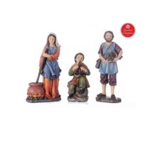 POLY 6" S/3 VILLAGERS - 068-498594