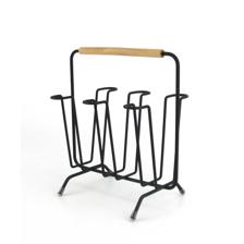 CUP HOLDER W/WOOD HANDLE - 082-112369