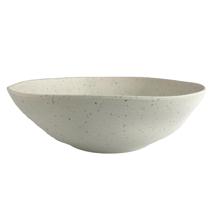 Organic shape Speckle Bamboo fibre 7-3/7" bowl - 085-292861