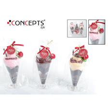 TOALHAS DE DECORAÇÃO 3PCS 3SRT - 085-49872