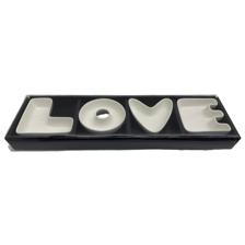 PLACA DE AMOR DE 1 KG 4 PEÇAS 44X12,2X3,7 CM - 086-545634
