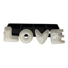 PLACA DE AMOR DE 1 KG 4 PEÇAS 44X12,2X3,7 CM - 086-545634
