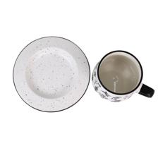 cup saucer spoon set - 087-610094