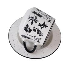 cup saucer spoon set - 087-610094