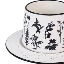 cup saucer spoon set - 087-610094