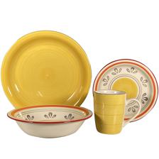 JG D/ VAJILLA 16PZ 27X27X3CM - 087-670062