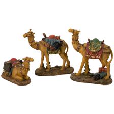 DECORAÇÃO DE CAMELOS KG 3 PEÇAS 16X7,5X1 - 100-0200110