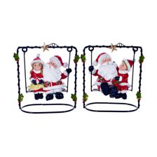 SANTA DECOR 2SURT 11X7X12CM - 100-0500079