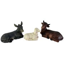 KG DE ANIMAIS 3 PEÇAS 15X7,5X9,5 CM - 100-0600014