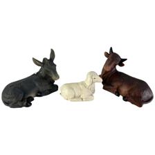 KG DE ANIMAIS 3 PEÇAS 15X7,5X9,5 CM - 100-0600014