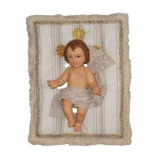 BABY JESUS W/ CUSHION 12" 26X9X3 - 100-4900588