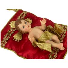 ALMOFADA BABY JESUS C/ 9" 18X8X25 - 100-4900694