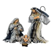 16" FABRIC NATIVITY SET - 100-4900736