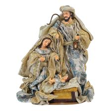 10" FABRIC HOLY FAMILY DCOR - 100-4900805