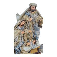 10" FABRIC HOLY FAMILY DCOR - 100-4900805