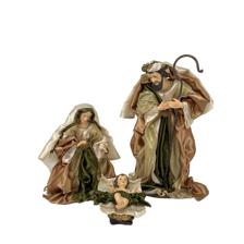 16 FABRIC NATIVITY SET - 100-4900863