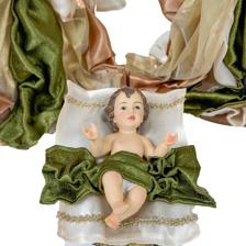 16 FABRIC NATIVITY SET - 100-4900863
