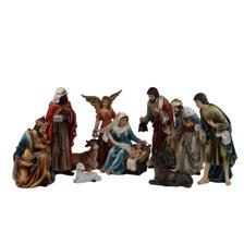 12 POLY NATIVITY SET - 100-4900931