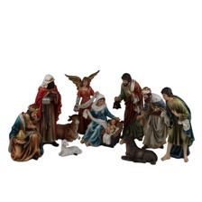 12 POLY NATIVITY SET - 100-4900931