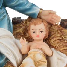 12 POLY NATIVITY SET - 100-4900931