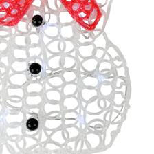 Crystal Snowman Wall Deco - 120-0100194B