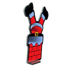 60CM INFINITY LIGHT STANDINGSANTA LEGS WITH CHIMNEY - 120-0200044/1