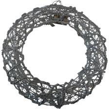WREATH (BIG BEAD)  WITH 40PCSLED - 120-2000131