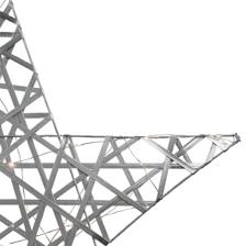 ESTRELA DE DECORAÇÃO COM LED COM LUZ - 120-2000407B