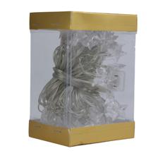 50L CHRISTMAS STARS WEND CONNECTOR CLEAR WIRE WARM LIGHT - 120-3900457/1