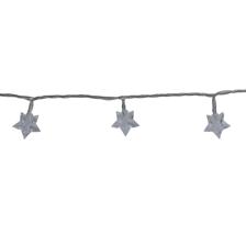 50L CHRISTMAS STARS WEND CONNECTOR CLEAR WIRE WARM LIGHT - 120-3900457/1